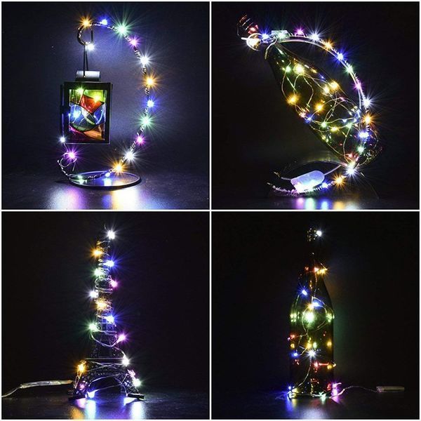 Світлодіодна гірлянда Роса 10 м, 100 LED, різнокольорова, USB + пульт 1292593163 фото