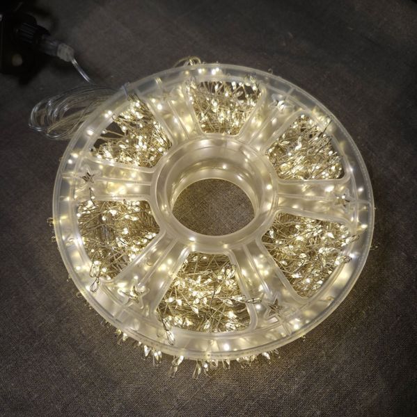 Гірлянда-нитка "Роса Хвойна Лапа" 50м (1500 LED)  30564 фото
