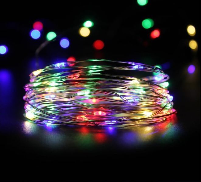 Светодиодная гирлянда Роса USB 20м. 200 LED + Пульт ДУ