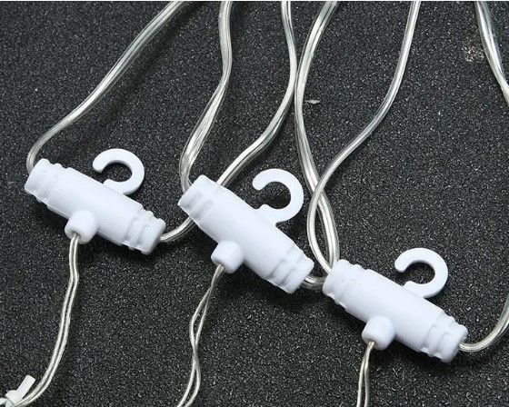 Гирлянда Штора Роса на Окно 3 х 3 м, 300LED USB Цветная + Пульт ДУ и крючки для монтажа. 1298797386 фото