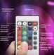 Светодиодная разноцветная RGB лента 5 метров + пульт ДУ 2430366989 фото 5