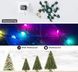 RGB Гірлянда на Ялинку  2 метри.  USB + Пульт ДК 2430602691 фото 6