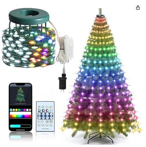 RGB Гирлянда на Елку 2.5 метров. USB + пульт ДУ  2430621065 фото