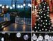 Хрустальные шарики 10м. 100led цвет.  Белый 12155468785 фото 2