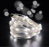Світлодіодна гірлянда Роса USB 10м. 100 LED + пульт ДК колір Холодний Білий 2031169902 фото
