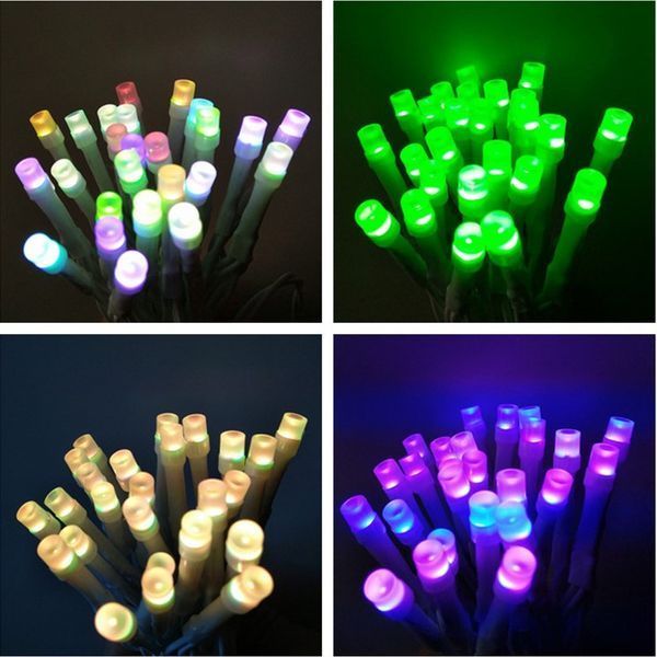Светодиодная гирлянда RGB + пульт ДУ 5 метров 100led 220v 61818466 фото