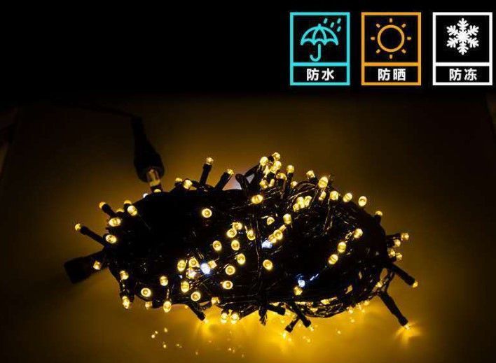 Набір Світлодіодна гірлянда з мерехтінням 100 метрів 1000led 220v Мультиколор 1491052600 фото