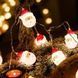 Гірлянда Санта Клаус 20Led  на батарейках 1338241488 фото 4