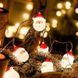 Гірлянда Санта Клаус 20Led  на батарейках 1338241488 фото 1