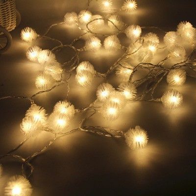 Новорічна гірлянда Сніжинка 10 м. 100 Led. колір Теплий Білий 25648515 фото