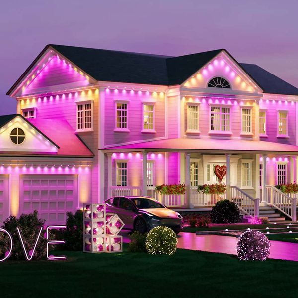 Уличная LED Гирлянда (RGB) для Фасада/Карниза. 15метров 30 лампочек 100036 фото