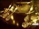 Светодиодная гирлянда Хрустальная Капля цвет Теплый Белый 10 метров 100 LED 2561868562 фото 2