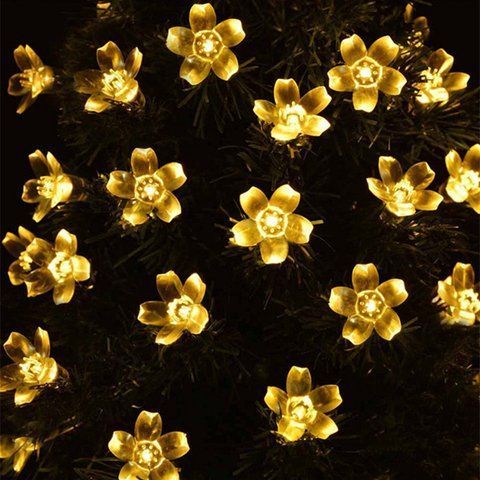 Гірлянда Сакура 3 метри 20led. на батарейках Теплий Білий