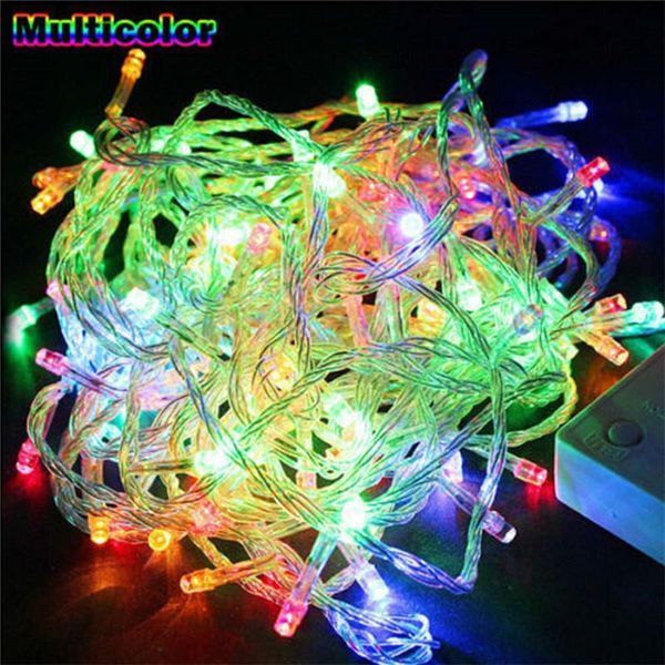 Новогодняя светодиодная гирлянда 10метров 100led. ( Мультиколор ) 1054819814 фото