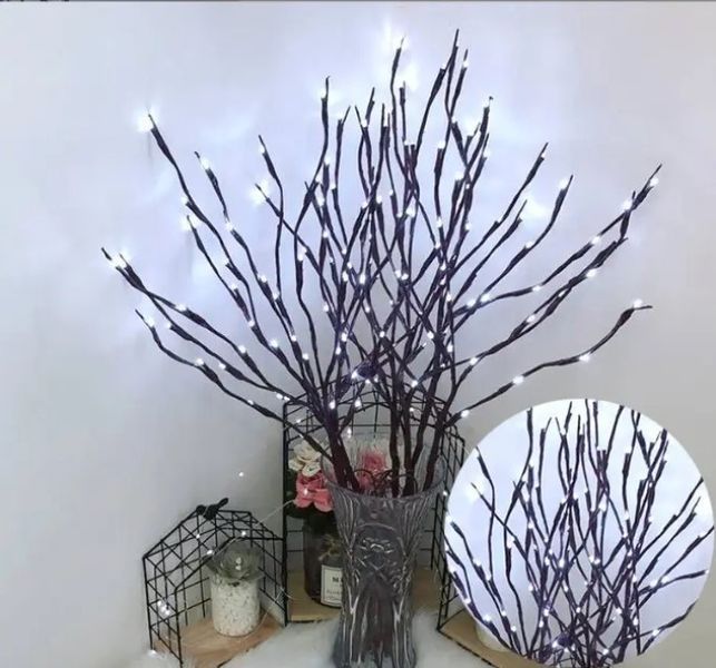 Светодиодная гирлянда Ветка 20ламп. на батарейках. 1711830259 фото