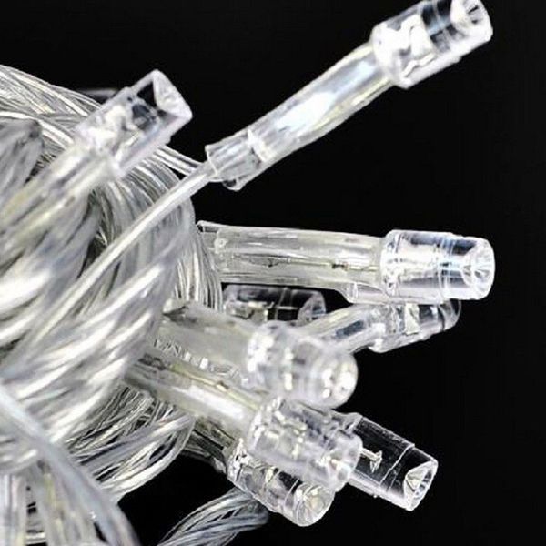 Новорічна світлодіодна гірлянда 10метров 100led. (Жовтий ) 1054819815 фото