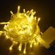 Новорічна світлодіодна гірлянда 10метров 100led. (Жовтий ) 1054819815 фото 1