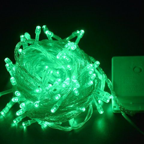 Новогодняя светодиодная гирлянда 10метров 100led. (Зеленый ) 1054819817 фото
