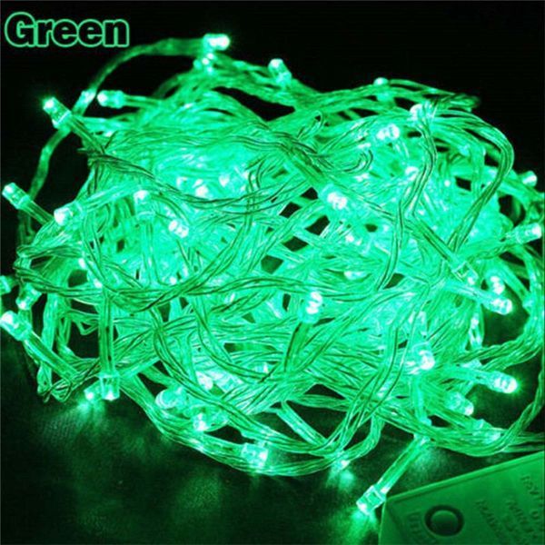 Новорічна світлодіодна гірлянда 10метров 100led. (Зелений ) 1054819817 фото