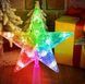 Умная новогодняя елочная верхушка Звезда с RGB-светодиодами, USB