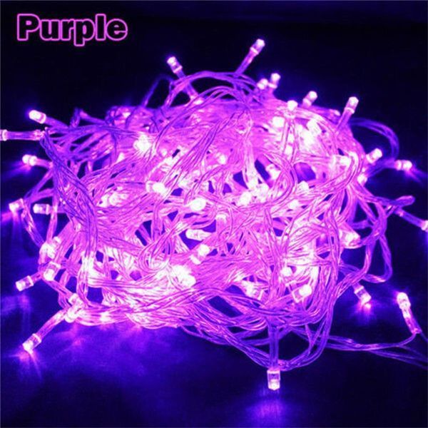 Новогодняя светодиодная гирлянда 10метров 100led. (Фиолетовый ) 1054819818 фото
