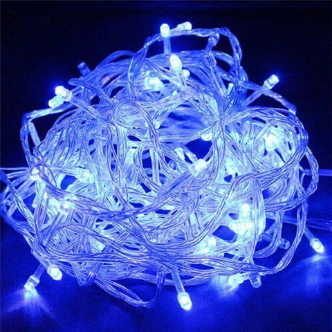 Новогодняя светодиодная гирлянда 10метров 100led.( Синий ) 1054819821 фото