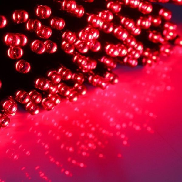 Гирлянда на солнечной батарее 100 LED цвет свечения Красный 1761955796 фото