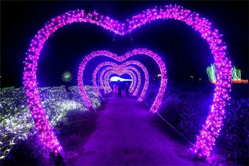 Новогодняя светодиодная гирлянда 10метров 100led.( Розовый ) 1054819822 фото