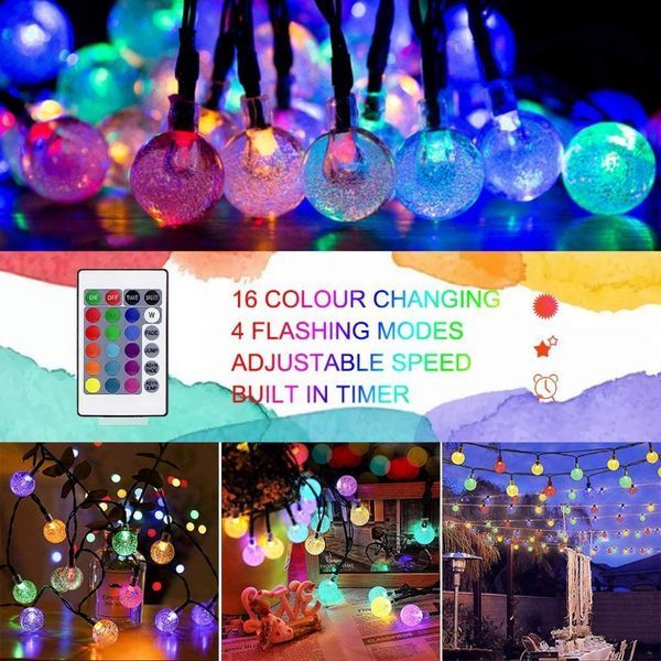 LED гірлянда RGB 5 мм діоди, яскраве багатобарвне світіння