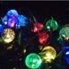 Светодиодная гирлянда RGB + пульт ДУ Хрустальные Шарики 5 метров 100led 220в 51511615151 фото 5