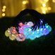 Светодиодная гирлянда RGB + пульт ДУ Хрустальные Шарики 5 метров 100led 220в 51511615151 фото 6