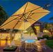 Світильник на сонячній батареї для парасолі | Теплий білий | USB зарядка | Море Світла 2096201884 фото 3