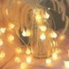 Гирлянда Матовые Шарики 10м. 100led. цвет Теплый белый 1254661646 фото 1