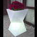 Вазон з LED-підсвіткою теплий білий, холодний білий та RGB
