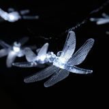 Світлодіодна гірлянда Бабка на сонячній батареї 4.5+2 метрів 30led. Білий 1054819828 фото